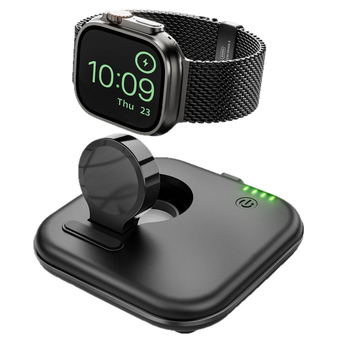 Bază de încărcare pliabilă pentru Apple Watch - Universal, 2000mAh, 5V 0.6A, certificat FCC, pentru toate seriile Apple Watch