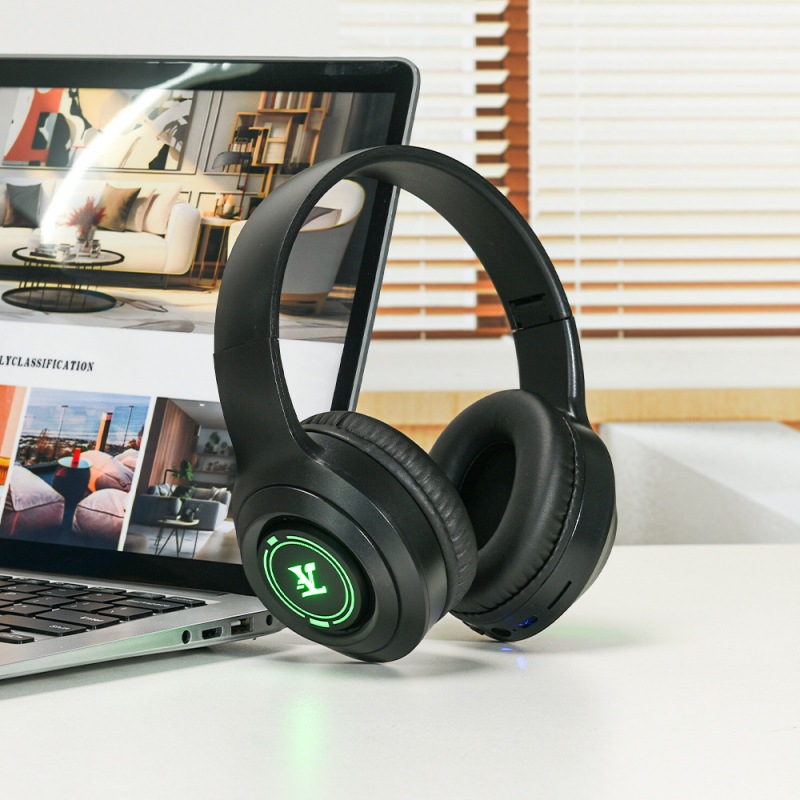 M9 Bluetooth Over-Ear Ακουστικά με Μικρόφωνο για Gaming, Ασύρματα, Bluetooth 5.2, Διάρκεια μπαταρίας 4-8 ώρες, Αντίσταση 360 Ω, Ευαισθησία 108 dB