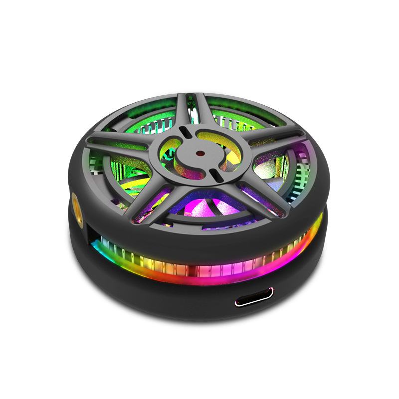 Q6Qi2 Încărcător Wireless cu răcire pe bază de semiconductori, magnetic, 25W pentru iPhone, clip spate cu radiator – PD Încărcare rapidă, 12V 2.1A