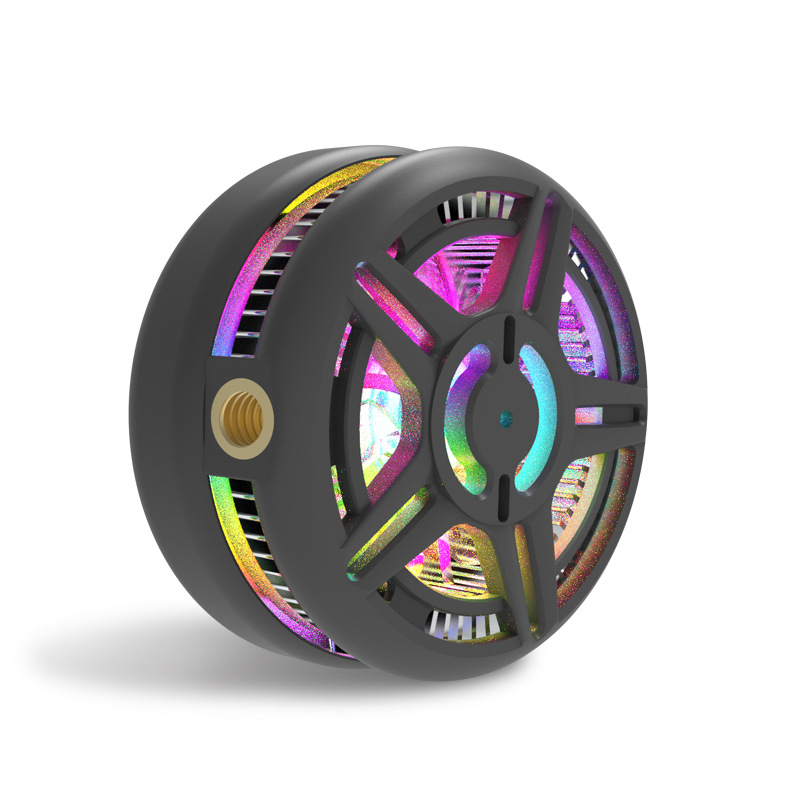 Q6Qi2 Încărcător Wireless cu răcire pe bază de semiconductori, magnetic, 25W pentru iPhone, clip spate cu radiator – PD Încărcare rapidă, 12V 2.1A