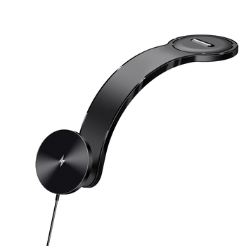 MagSafe bežični auto punjač s magnetskim držačem — QC3.0 brzo punjenje, 15W maksimalno