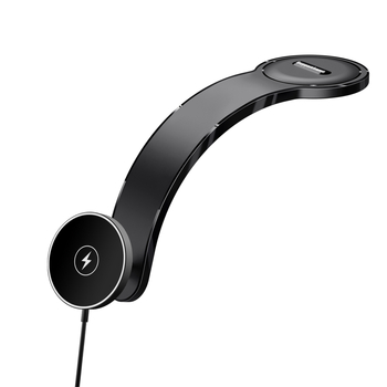 MagSafe bežični auto punjač s magnetskim držačem — QC3.0 brzo punjenje, 15W maksimalno