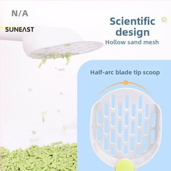 Lopatica za mačji šljunak – ABS plast, univerzalna uporaba, bez uvoza, bez licenciranih privatnih marki.