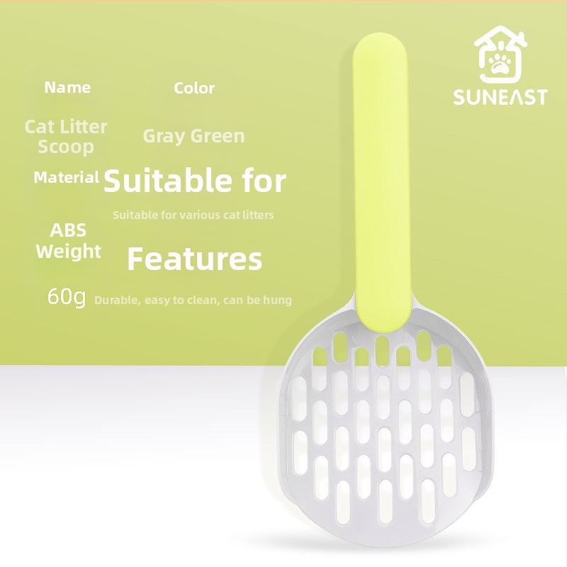 Lopatica za mačji šljunak – ABS plast, univerzalna uporaba, bez uvoza, bez licenciranih privatnih marki.