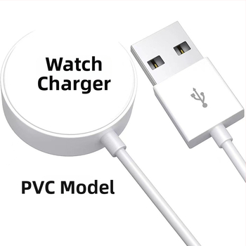 Nabíjač Apple iWatch s magnetickým bezdrôtovým rýchlym nabíjaním – kompatibilný s generáciami 1–8, USB-C, 5W, QC2.0
