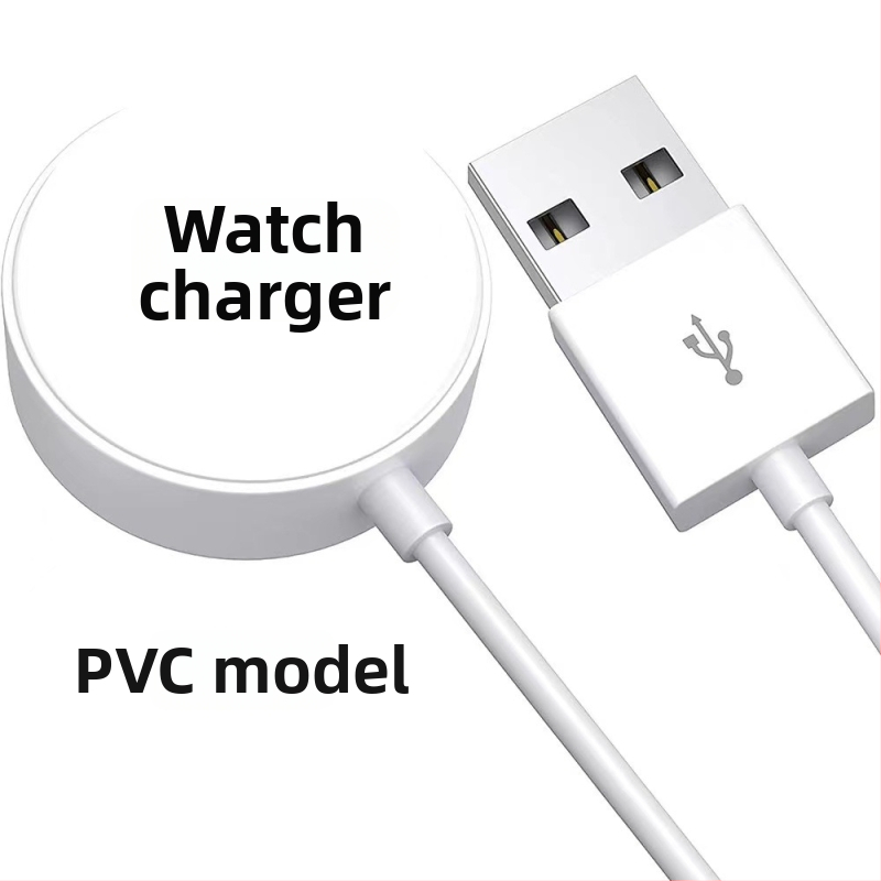 Nabíjač Apple iWatch s magnetickým bezdrôtovým rýchlym nabíjaním – kompatibilný s generáciami 1–8, USB-C, 5W, QC2.0
