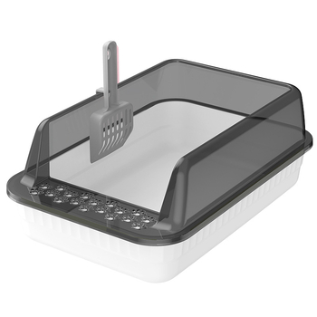 Kutija za mačji pijesak, kvadratnog oblika, otvoreni tip, materijal PP, branda Chimi Pet