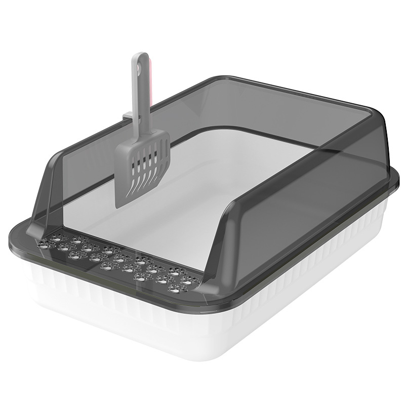 Kutija za mačji pijesak, kvadratnog oblika, otvoreni tip, materijal PP, branda Chimi Pet