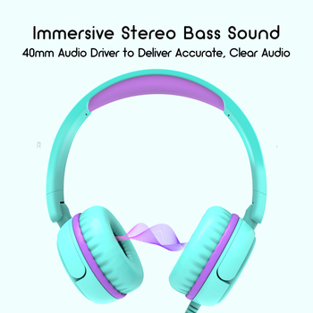 Youbo V1 over-ear fejhallgató, vezetékes, 3,5 mm csatlakozóval, mikrofonos, 1,5 m kábel, 50 mm meghajtó, frekvenciatartomány 20 Hz–20 kHz