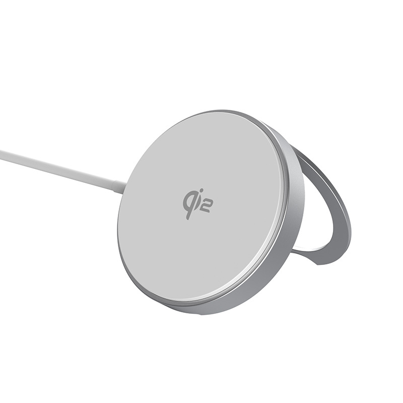 Qi2 Ασύρματο φορτιστή με βάση για κινητό – 15W μαγνητική γρήγορη φόρτιση, κράμα αλουμινίου, QC3.0, για Q20