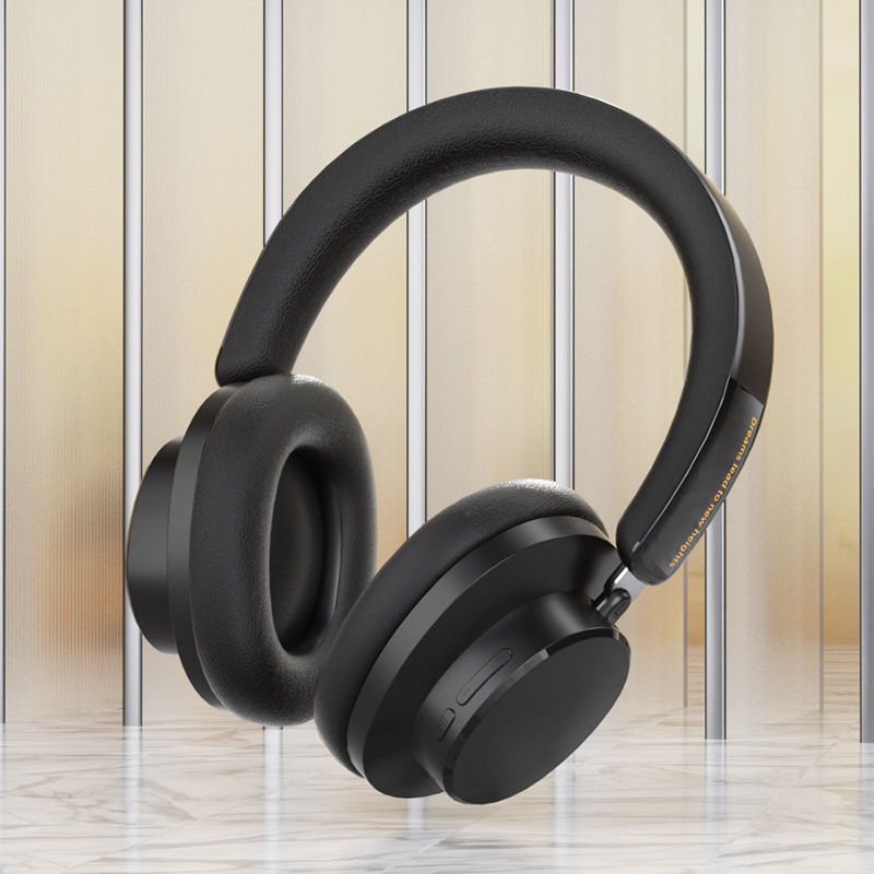 Ασύρματα Bluetooth ακουστικά κεφαλής με ενεργή μείωση θορύβου, έντονο μπάσο, ιδιωτικό μοντέλο, Bluetooth 5.4, αυτονομία μπαταρίας 4–8 ωρών