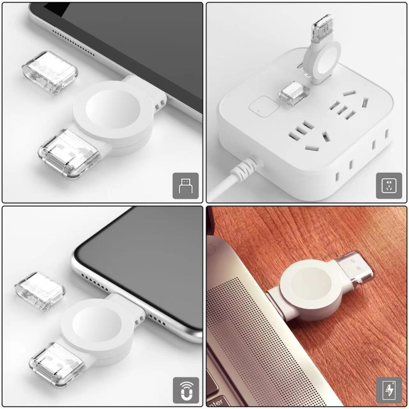 O-DREAM Univerzalni magnetski bežični punjač za Apple Watch Generacije 3–9, PD brzo punjenje, izlaz 3.5W, maksimalna snaga 5W