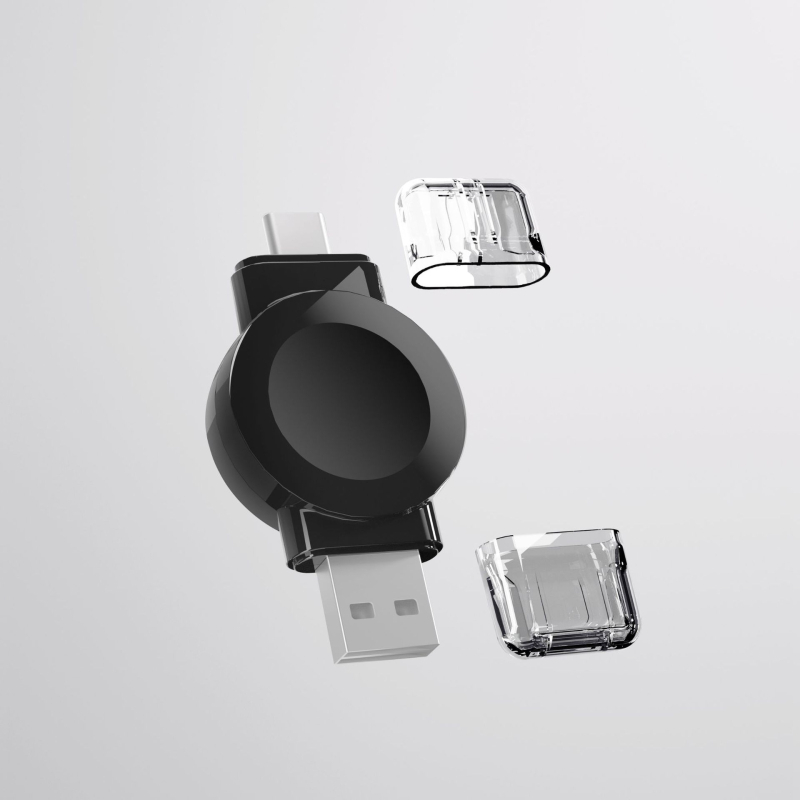 O-DREAM Univerzalni magnetski bežični punjač za Apple Watch Generacije 3–9, PD brzo punjenje, izlaz 3.5W, maksimalna snaga 5W