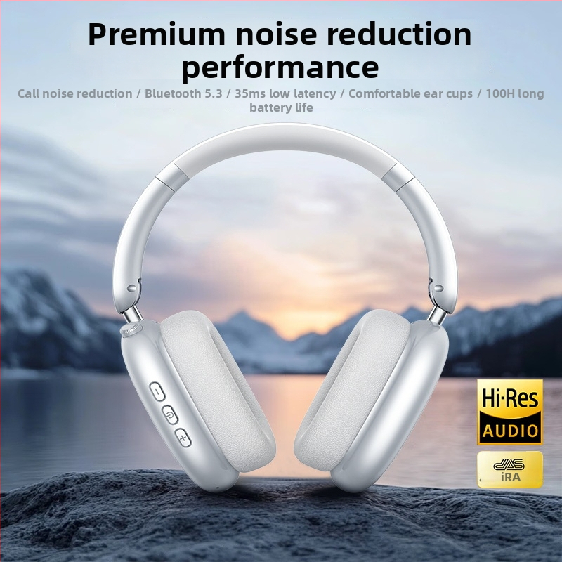 Bezdrôtové náhlavné slúchadlá s Bluetooth a ANC, 44 mm reproduktory, impedancia 32 Ω, rozsah frekvencií 20–20000 Hz, vstavaný mikrofón