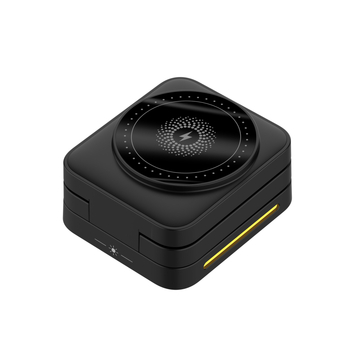 3-v-1 bezdrôtová stolná nabíjačka s držiakom pre Apple zariadenia — magnetické nabíjanie, rýchle nabíjanie QC3.0, 5W/7.5W/10W/15W, max 15W