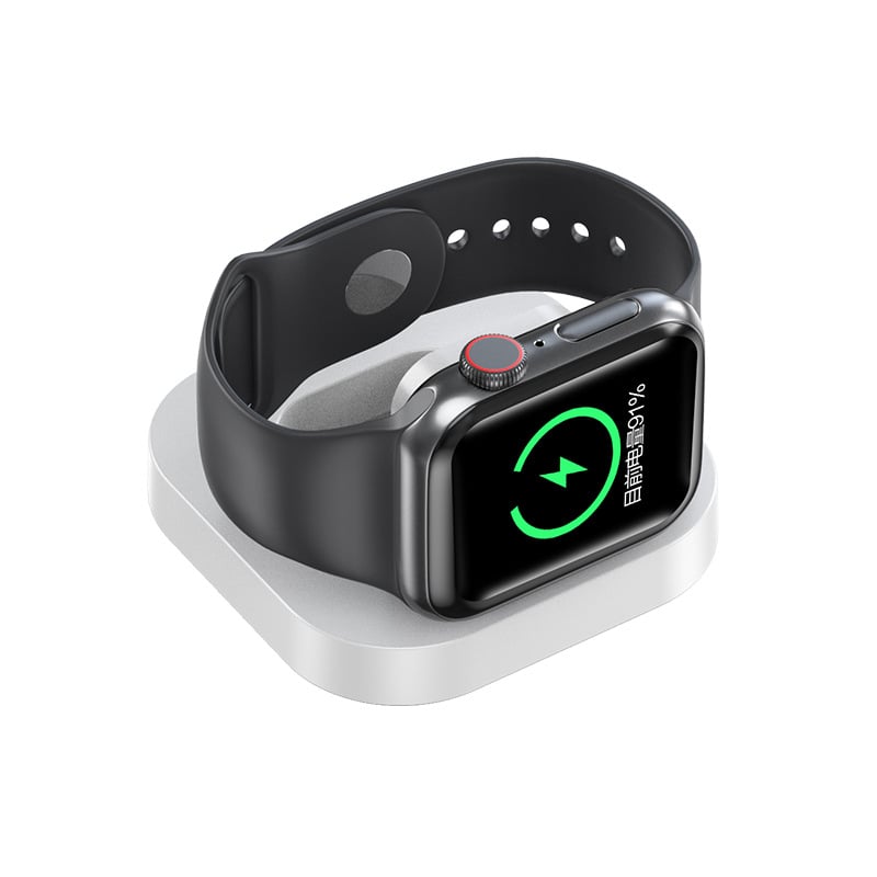 Încărcător vertical pentru Apple Watch cu încărcare wireless magnetic pentru seria iWatch 1–9 — 5W ieșire, 1A, QC3.0