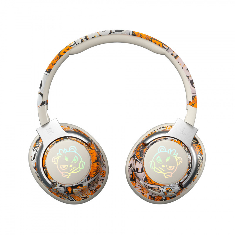 Bluetooth 5.4 játékfejhallgató, fejre rögzíthető, 10 m hatótávolság, sztereó, akkumulátor élettartama >8 óra