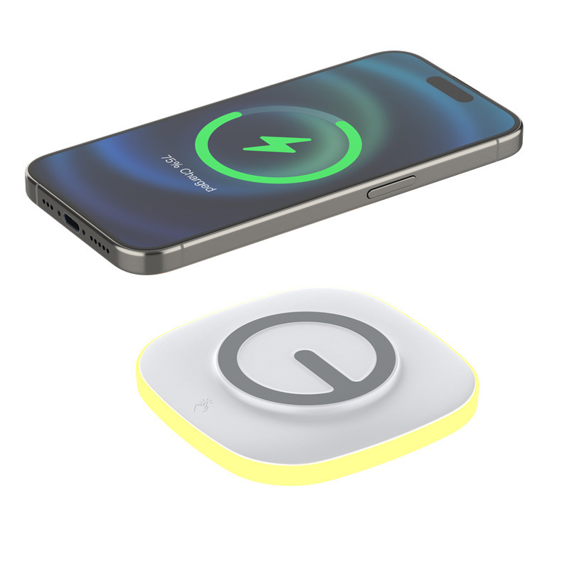 Bežični punjač 15W, PD brzo punjenje, stolni punjač, kompatibilan s Apple, Xiaomi, Samsung, Oppo, Huawei