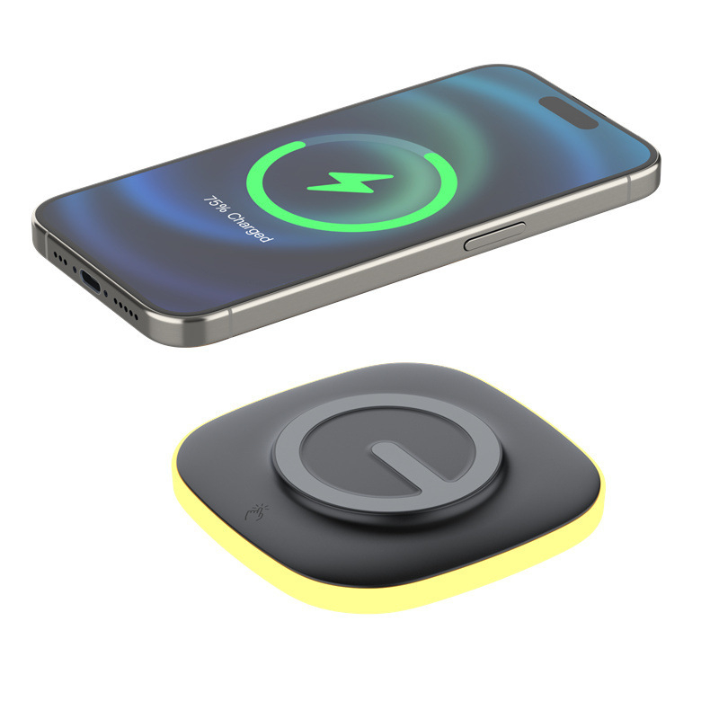 Bežični punjač 15W, PD brzo punjenje, stolni punjač, kompatibilan s Apple, Xiaomi, Samsung, Oppo, Huawei