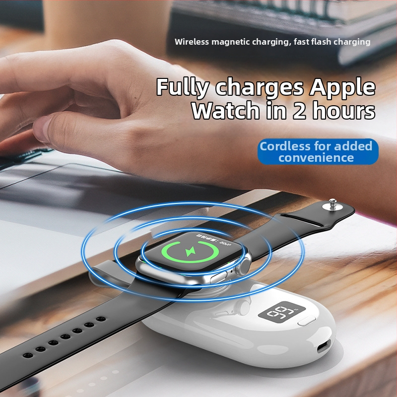 Apple Watch 2-u-1 bežični punjač i vanjska baterija 2500mAh, 5V/15W magnetsko brzo punjenje