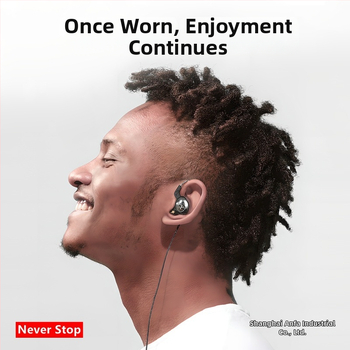 Drôtové slúchadlá pre monitorovanie pre streamery, vyhradený monitor do uší s počítačovou zvukovou kartou, 3,5 mm, 20–20000 Hz, 16 Ω