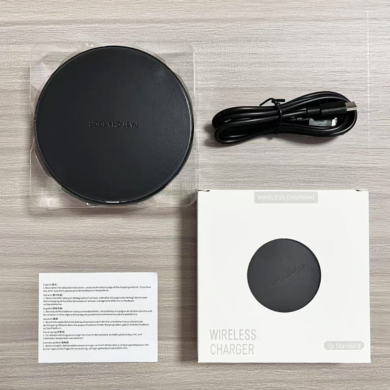 15W Qi Bežični punjač za Apple uređaje, kućište od ABS + aluminijska legura, brzo punjenje 9V/1.2A