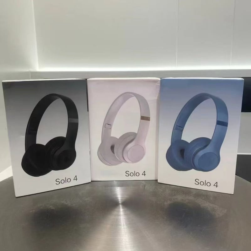 Solo4 bežični Bluetooth headset – duboki bas, Bluetooth 5.3, domet 10 m, stereo zvuk, trajanje baterije 4–8 h, glasovno upravljanje
