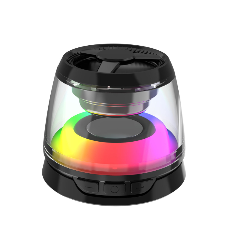 Bluetooth zvučnik s bežičnim i magnetskim punjenjem, RGB ambijentalno svjetlo za stolnu radnu površinu, Qi 15W, CE certificirano