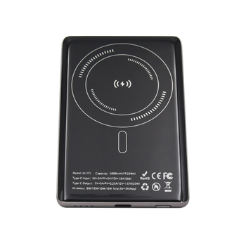 Bezdrôtová power banka 5000mAh s magnetickým MagSafe, bezdrôtové nabíjanie 15W, PD 20W rýchle nabíjanie, výstup 3A