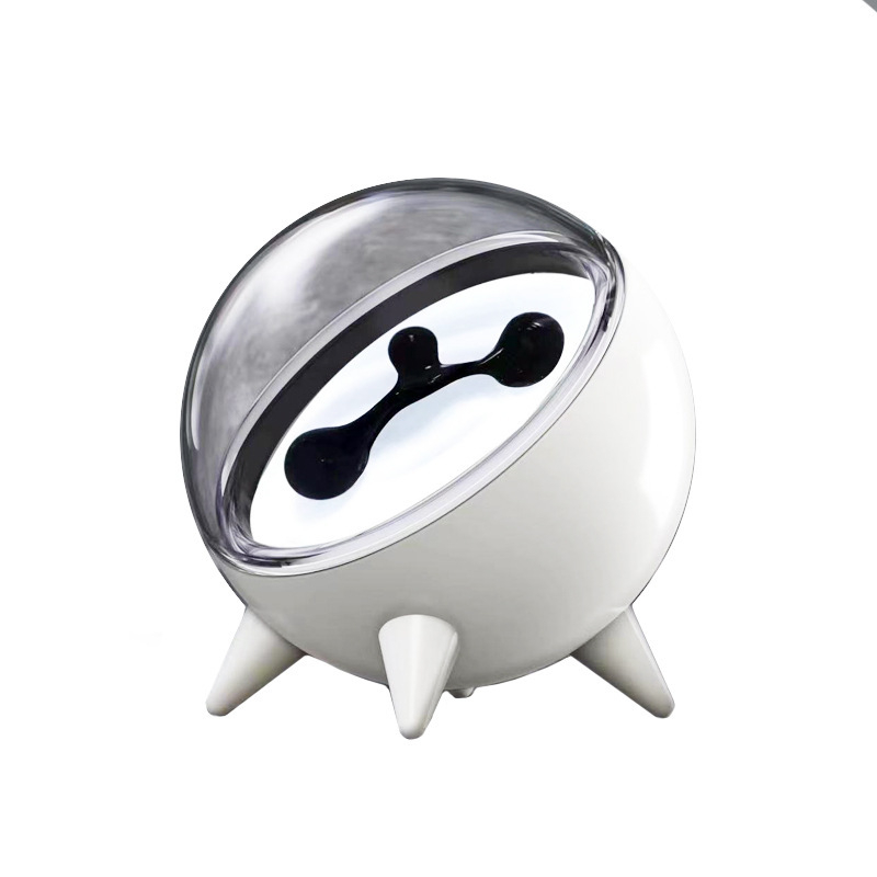 Cute degree Mūsdienīga minimālistiska apaļa galda lampa ar akrila abažūru, USB barošana 5V, pogas slēdzis