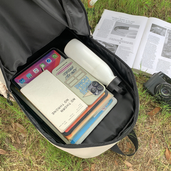 Rucsac unisex din nylon, 20–35 L, compartiment pentru laptop de 14 inch, pentru utilizare zilnică și călătorii, rezistent la uzură