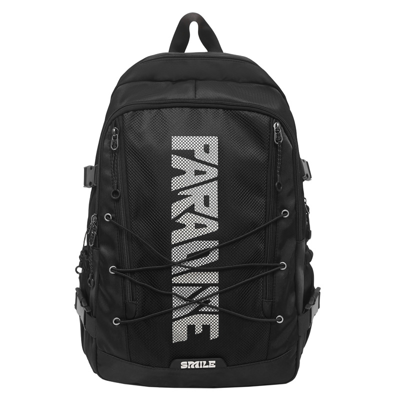 Rucsac unisex din nylon, 20–35 L, compartiment pentru laptop de 14 inch, pentru utilizare zilnică și călătorii, rezistent la uzură