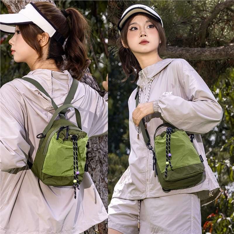 Vanjska sportska crossbody torba, kapacitet do 20 L, za 8-inčni prijenosnik, Oxford tkanina, zakrivljeni remen ramena