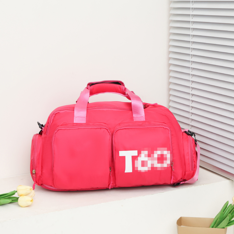 Torba za putovanje za jogu s odjeljivanjem mokro/suhi, proširivi kapacitet 36–55 L, vodootporna otporna tkanina, unisex, za outdoor sportove, torba preko ramena.