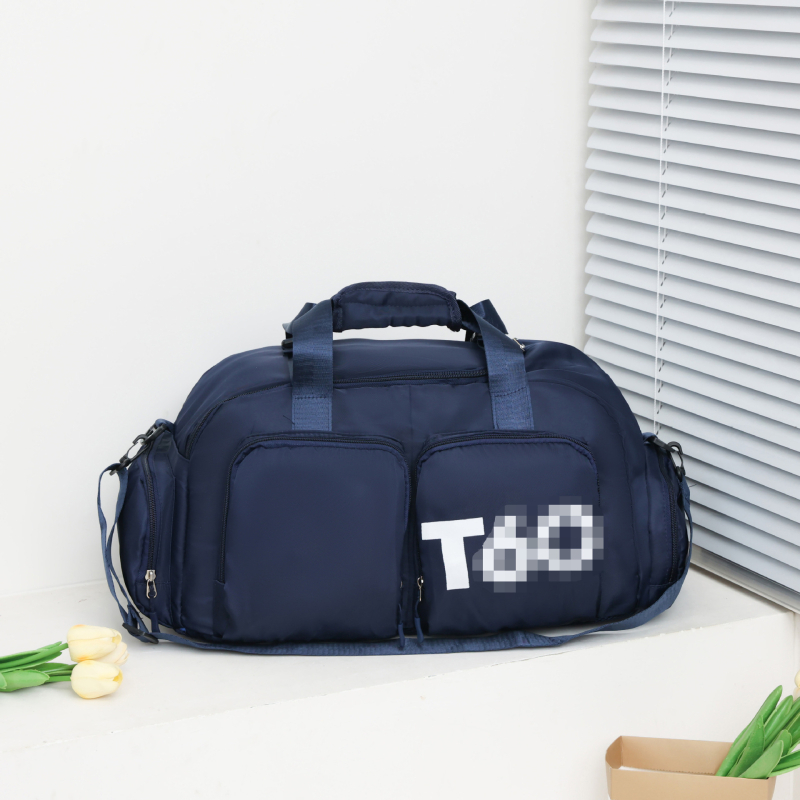 Torba za putovanje za jogu s odjeljivanjem mokro/suhi, proširivi kapacitet 36–55 L, vodootporna otporna tkanina, unisex, za outdoor sportove, torba preko ramena.
