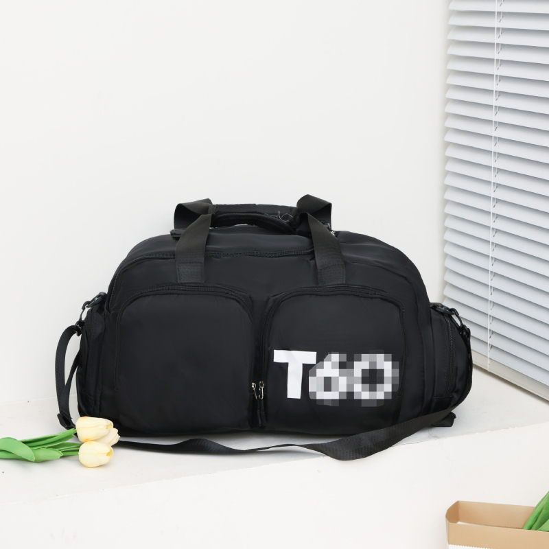 Torba za putovanje za jogu s odjeljivanjem mokro/suhi, proširivi kapacitet 36–55 L, vodootporna otporna tkanina, unisex, za outdoor sportove, torba preko ramena.