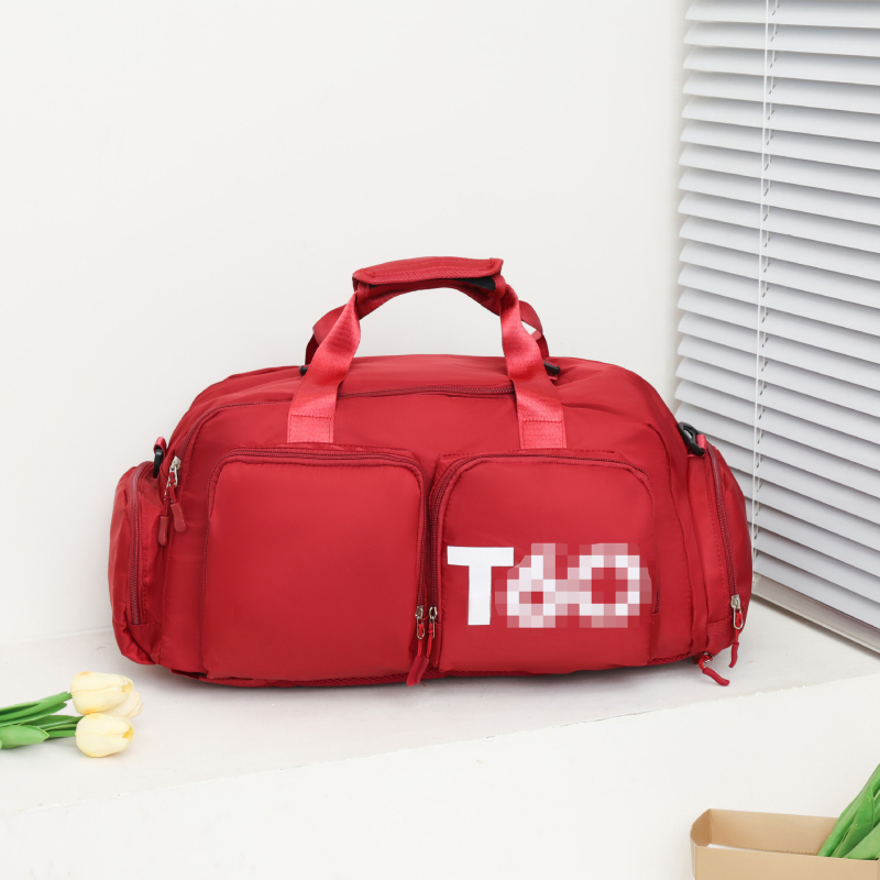 Torba za putovanje za jogu s odjeljivanjem mokro/suhi, proširivi kapacitet 36–55 L, vodootporna otporna tkanina, unisex, za outdoor sportove, torba preko ramena.