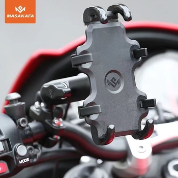 Držač za telefon za motor s mekanim ljepilom, cyberpunk stil (Bežično punjenje; mekano ljepilo; cyberpunk stil)