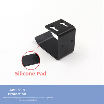 Austiņu galda statīvs, metāla, modelis HH-009, bez urbšanas, universāla saderība