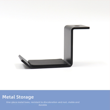 Austiņu galda statīvs, metāla, modelis HH-009, bez urbšanas, universāla saderība