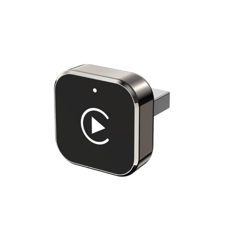 Ασύρματος μετατροπέας CarPlay για αυτοκίνητα με ενσωματωμένο CarPlay ή Android Auto — μετατρέπει το ενσύρματο CarPlay σε ασύρματο, USB διεπαφή, Linux OS, μοντέλο V9-plus