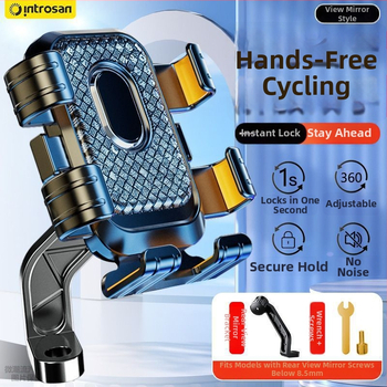 Air bag holder – bezdrôtové nabíjanie, mäkké lepidlo, cyberpunk štýl