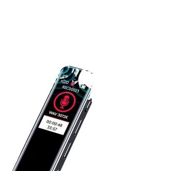 Prenosný profesionálny diktafón s HD redukciou šumu pre právnikov a stretnutia, pripravený na prepis (Bez podpory externých pamäťových kariet; Žiadne nahrávanie videa; Nie je OEM; Tlač loga nie je možná; Žiadna záruka)