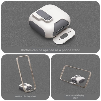 TPU aizsargkalns AirPods – daudzfunkcionāla, pārnēsājama, universāla; injekcijas formēšana, savietojama ar Apple un Huawei