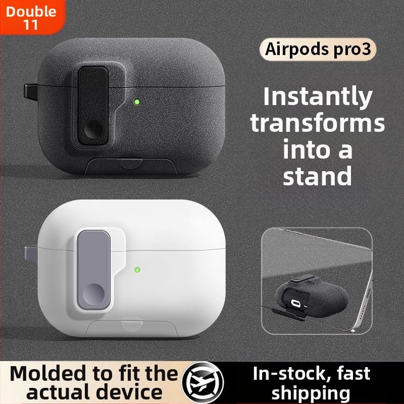 TPU aizsargkalns AirPods – daudzfunkcionāla, pārnēsājama, universāla; injekcijas formēšana, savietojama ar Apple un Huawei