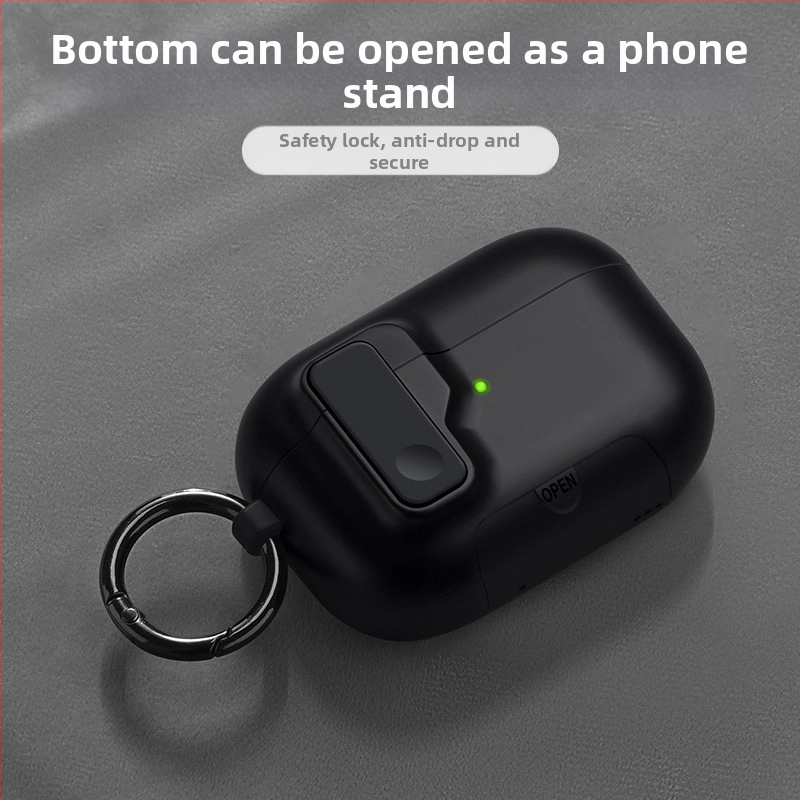 TPU aizsargkalns AirPods – daudzfunkcionāla, pārnēsājama, universāla; injekcijas formēšana, savietojama ar Apple un Huawei