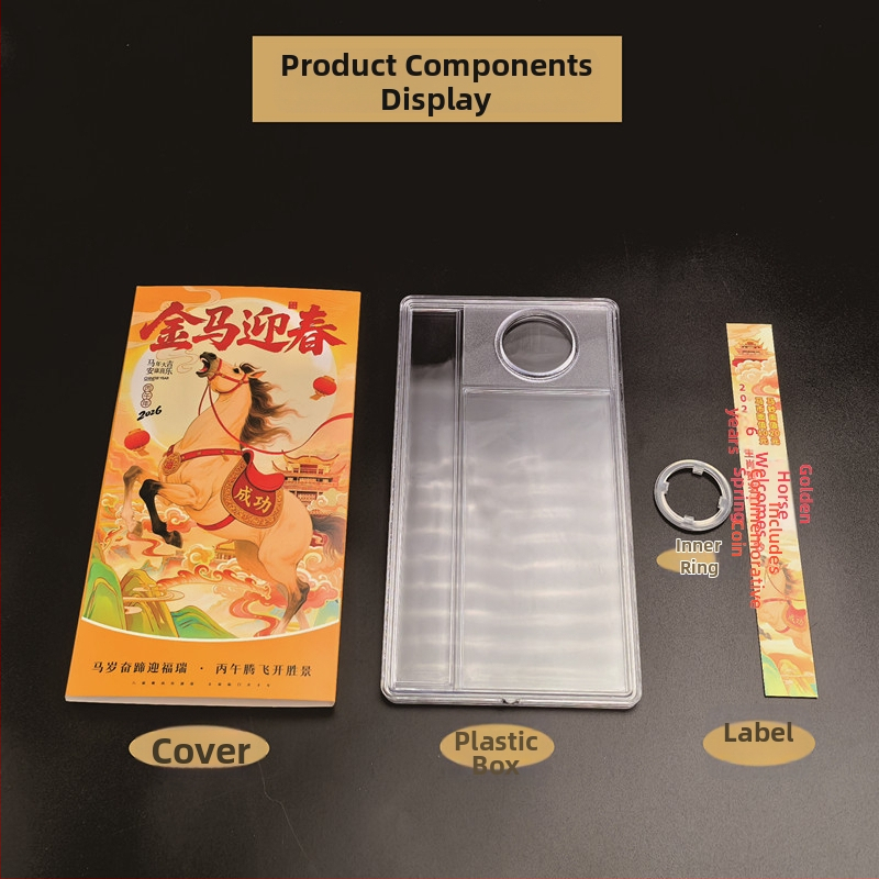 GPPS müntide ja banknote demonstratsioonikarbi – 2026. aasta hobuse teema