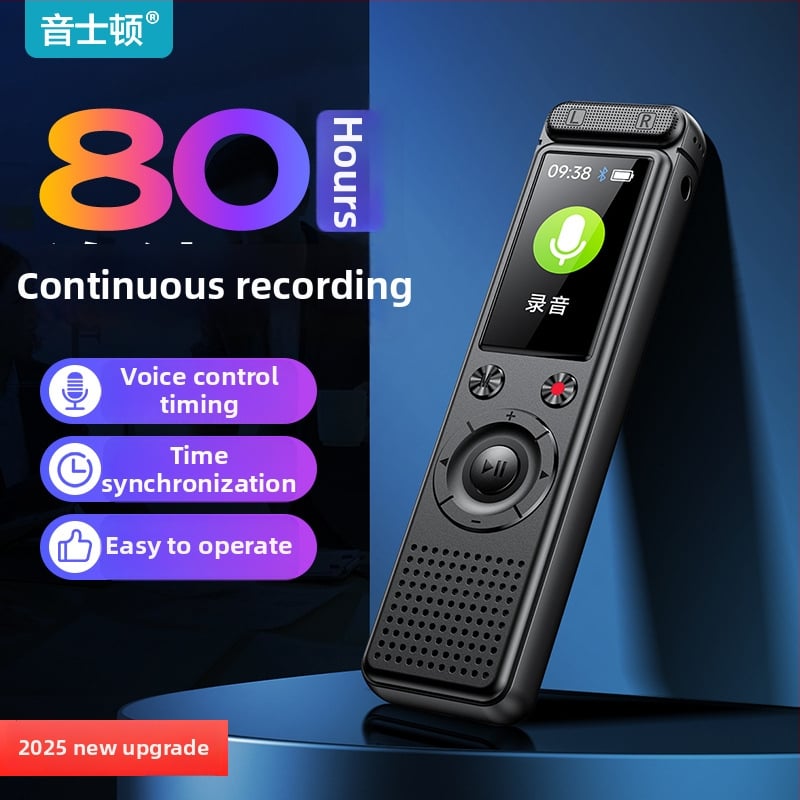 A30 hordozható felvevő toll — egy gombnyomásos felvétel; MP3/WAV formátumok; akár 999 felvétel; zajcsökkentő kettős mikrofonok 50 m-es hatótávolsággal