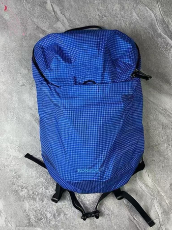 Ruksak 15L s ptičjom brodijom i kariranim uzorkom, vodootporan najlon, za aktivnosti na otvorenom, kompatibilan s 8-inčnim prijenosnim računalom, unisex