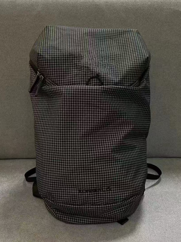 Ruksak 15L s ptičjom brodijom i kariranim uzorkom, vodootporan najlon, za aktivnosti na otvorenom, kompatibilan s 8-inčnim prijenosnim računalom, unisex